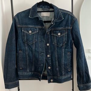 Everlane Dark Blue Jean Jacket